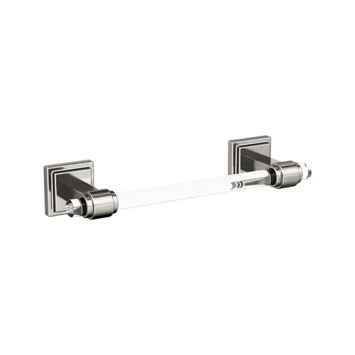 Glacio Towel Bar Clear/Brushed Nickel Glacio Towel Bar Clear/Brushed Nickel