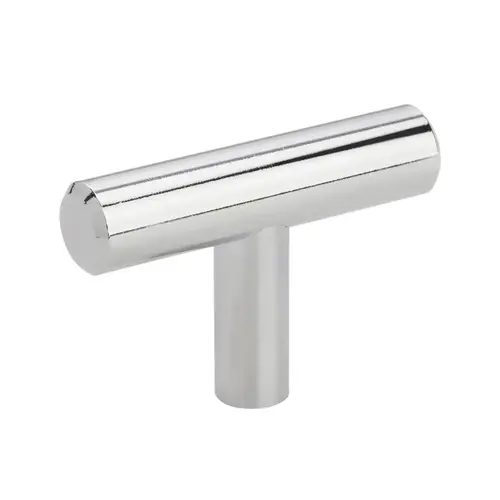 Bar Pulls Series Polished Chrome 1-15/16 in (49 mm) L x 1/2 in (13 mm) W Knob Bar Pulls Series Polished Chrome 1-15/16 in (49 mm) L x 1/2 in (13 mm) W Knob