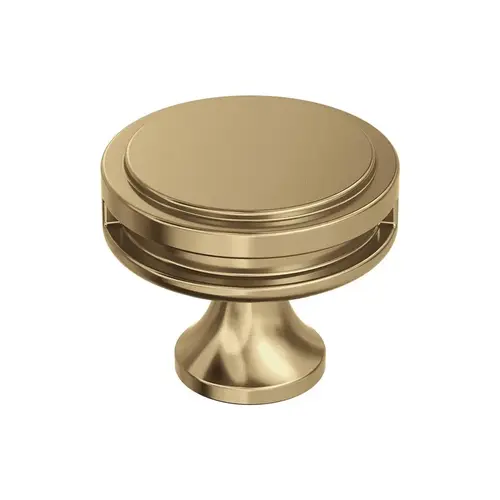 Amerock Oberon Series Champagne Bronze 1-3/8 in (35 mm) Diameter Knob Amerock Oberon Series Champagne Bronze 1-3/8 in (35 mm) Diameter Knob