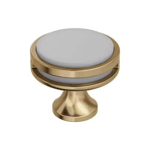 Oberon Cabinet Knob Champagne Bronze/Frosted Acrylic Oberon Cabinet Knob Champagne Bronze/Frosted Acrylic