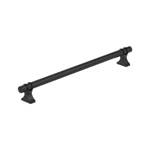 Davenport Series 10-1/16 in (256 mm) Center to Center Matte Black Pull Davenport Series 10-1/16 in (256 mm) Center to Center Matte Black Pull