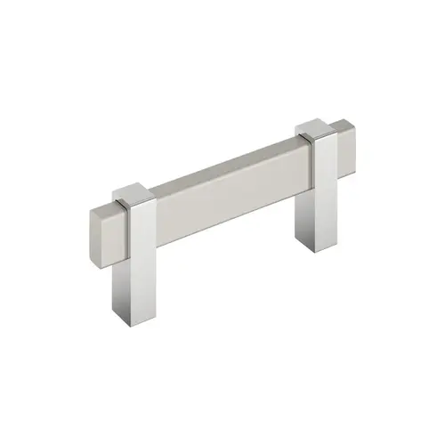 Mulino Cabinet Pull Silver Champagne/Polished Chrome Mulino Cabinet Pull Silver Champagne/Polished Chrome