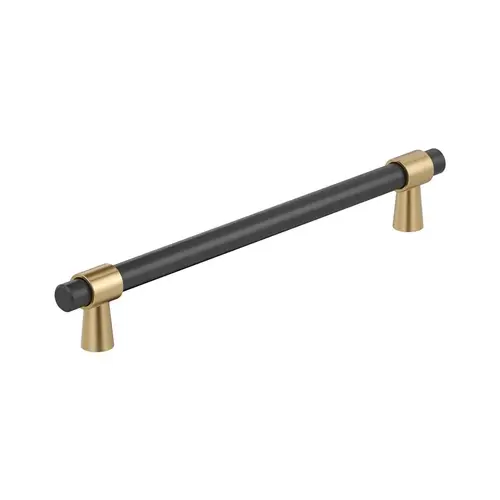 Mergence Series 12 in (305 mm) Center to Center Matte Black/Champagne Bronze Pull Mergence Series 12 in (305 mm) Center to Center Matte Black/Champagne Bronze Pull
