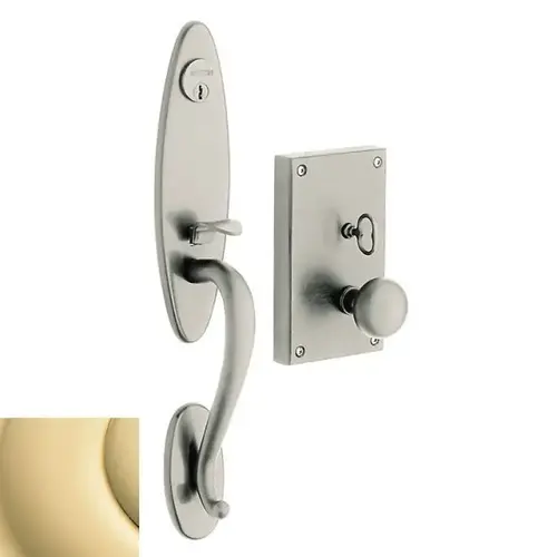 Left Hand Williamsburg Single Cylinder Entry Mortise Trim Unlacquered Brass Finish Left Hand Williamsburg Single Cylinder Entry Mortise Trim Unlacquered Brass Finish