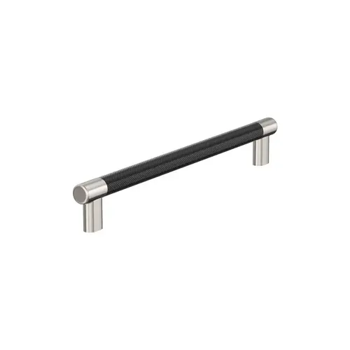 Esquire Series Polished Nickel/Black Bronze 12" (305 mm) Center to Center Appliance Pull Esquire Series Polished Nickel/Black Bronze 12" (305 mm) Center to Center Appliance Pull