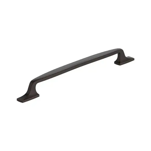Amerock Highland Ridge Series 10-1/16 in (256 mm) Center to Center Dark Oiled Bronze Pull Amerock Highland Ridge Series 10-1/16 in (256 mm) Center to Center Dark Oiled Bronze Pull