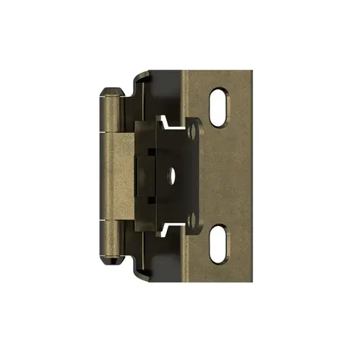Self-Closing Full Wrap 1/2 Inch (13Mm) Overlay Self Closing Full Wrap Cabinet Hinge Burnished Brass Self-Closing Full Wrap 1/2 Inch (13Mm) Overlay Self Closing Full Wrap Cabinet Hinge Burnished Brass