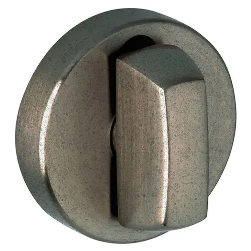 Round Turn Piece Distressed Antique Nickel Finish Round Turn Piece Distressed Antique Nickel Finish