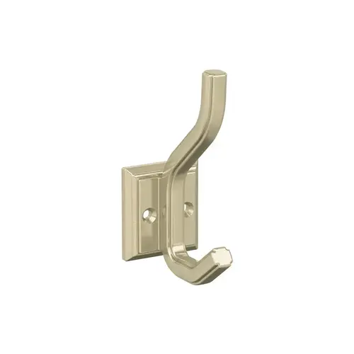 Aliso Decorative Wall Hook Golden Champagne Aliso Decorative Wall Hook Golden Champagne