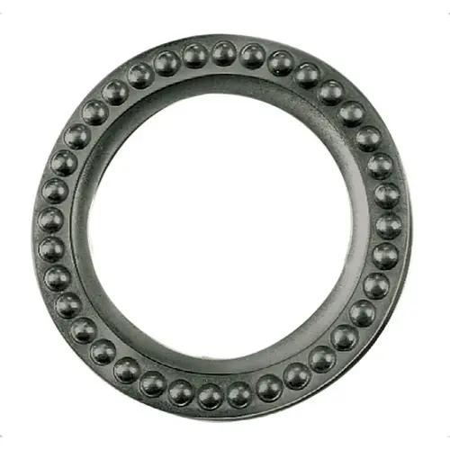 1-3/4" Beaded Cylinder Collar Antique Nickel Finish 1-3/4" Beaded Cylinder Collar Antique Nickel Finish