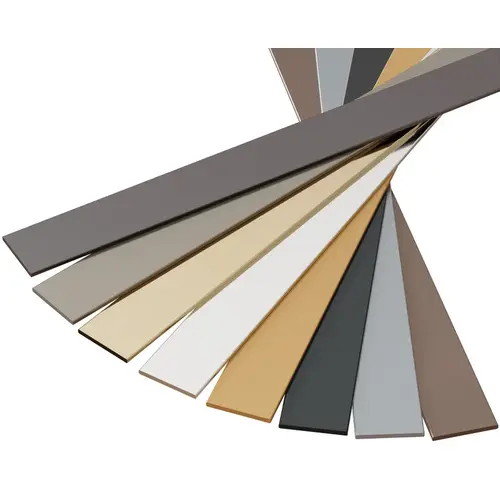 Cabinet Accent Strap, Aluminum 3/32" 1 1/4" x 3/32" x 72", Titanium Titanium - pack of 10 Cabinet Accent Strap, Aluminum 3/32" 1 1/4" x 3/32" x 72", Titanium Titanium - pack of 10