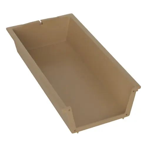 Cabinet Drawer Insert 4" Height 8-3/4" Width Biege Finish Beige Cabinet Drawer Insert 4" Height 8-3/4" Width Biege Finish Beige
