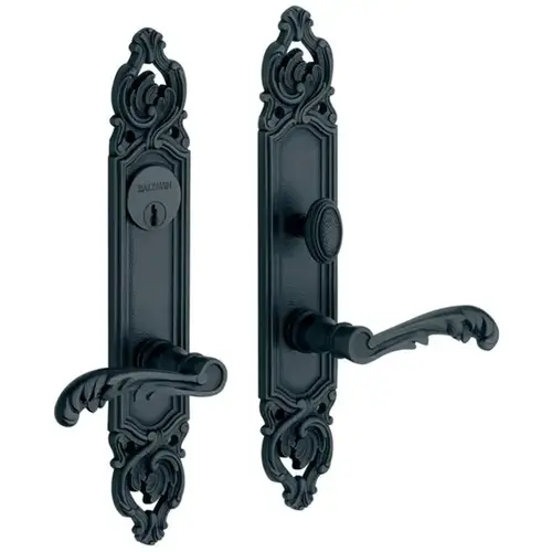 Versailles Double Cylinder Entry Mortise Lock Trim Oil Rubbed Bronze Finish Versailles Double Cylinder Entry Mortise Lock Trim Oil Rubbed Bronze Finish