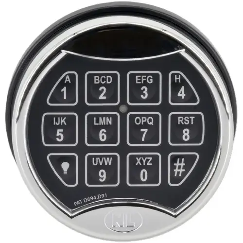 Premier Die Cast Keypad for Safe Lock Premier Die Cast Keypad for Safe Lock