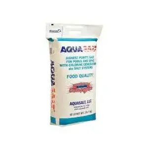 AQUASALT LLC 7368 Pool Salt, 40 lb. Bag, Available 63/Pallet