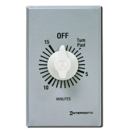 15 Minute 125-277 V Dpst Wound Timer W/O Hold