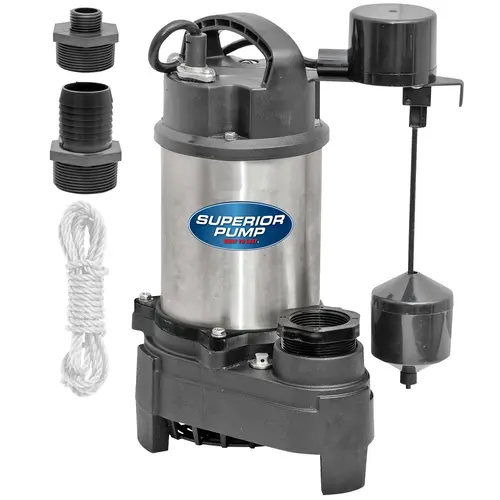 Pump Sump Ss 4500Gph 1/2Hp Side Float Pump Sump Ss 4500Gph 1/2Hp Side Float