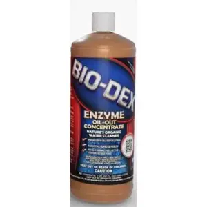 BIODEX LABORATORIES OO132 Oil-Out Enzyme, 32 oz Bottle