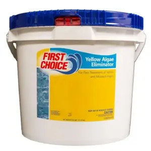 First Choice Building Products F189002024FC Yellow Algae Eliminator Algaecide 2 lb Bottle