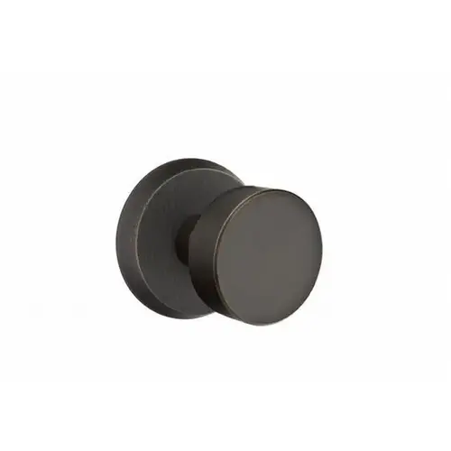 Bronze Round Knob Privacy With Style # 2 Rose Medium Bronze Finish Bronze Round Knob Privacy With Style # 2 Rose Medium Bronze Finish
