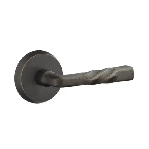 Montrose Lever Right Hand Passage With Style # 2 Rose Medium Bronze Finish Montrose Lever Right Hand Passage With Style # 2 Rose Medium Bronze Finish