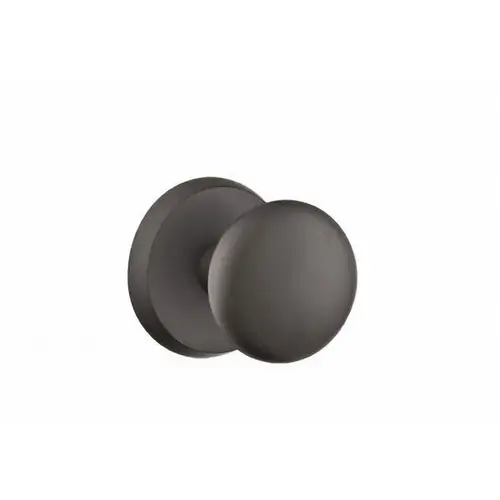 Winchester Knob Passage With Style # 2 Rose Flat Black Finish Winchester Knob Passage With Style # 2 Rose Flat Black Finish
