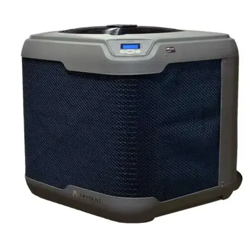 TR Series Trydent Pool Heat Pump,126K BTU, 240V, 60HZ, 1 Phase, 240 lbs, 26 1 speed Fan, Double Titanium Exchanger, 30,000 gallons