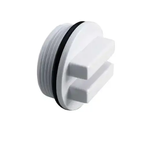 Plastic Threaded Winter Plug w/ O-Ring for 1-1/2" Fitting Plastic Threaded Winter Plug w/ O-Ring for 1-1/2" Fitting