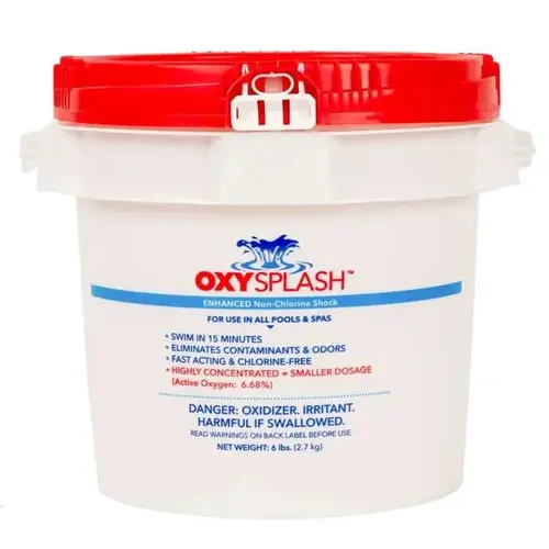 Oxy Splash Non-Chlorine Shock 6 lb Pail Oxy Splash Non-Chlorine Shock 6 lb Pail