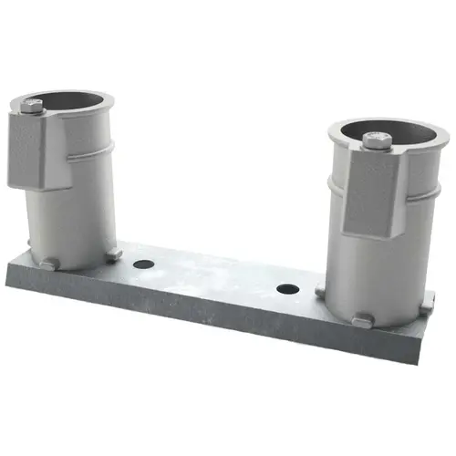 4" Deck Anchor Channel Mount Set, Aluminum