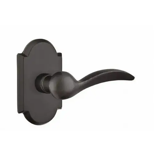 Durango Lever Right Hand Passage With Style # 1 Rose Flat Black Finish Durango Lever Right Hand Passage With Style # 1 Rose Flat Black Finish