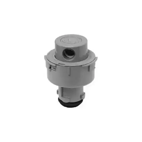 Ribbed PV3 Controlled Body with Cap, Light Gray Ribbed PV3 Controlled Body with Cap, Light Gray