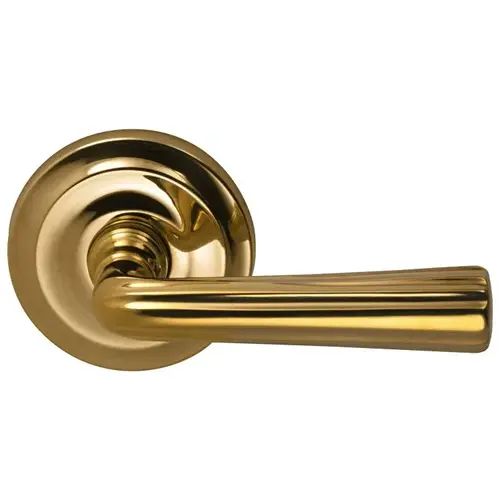 706 Lever with 2-5/8" Rose Single Dummy Unlacquered Bright Brass Finish 706 Lever with 2-5/8" Rose Single Dummy Unlacquered Bright Brass Finish