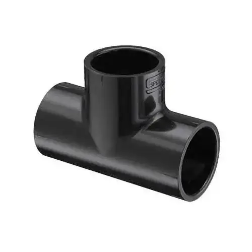 Sch. 40 Black PVC Tee 1-1/2 in. Socket Sch. 40 Black PVC Tee 1-1/2 in. Socket