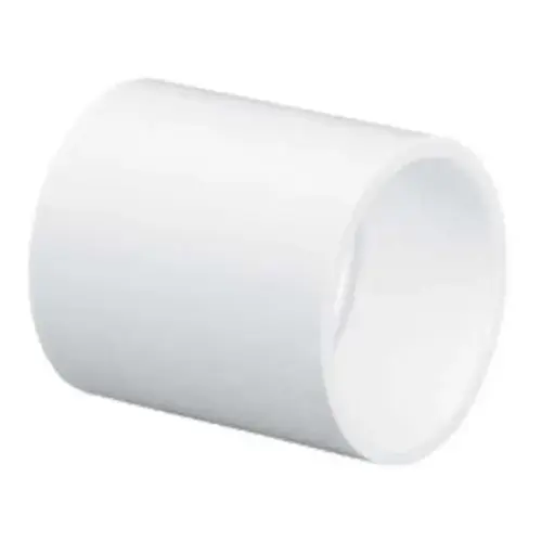6" Coupling PVC Sch. 40 Slip White