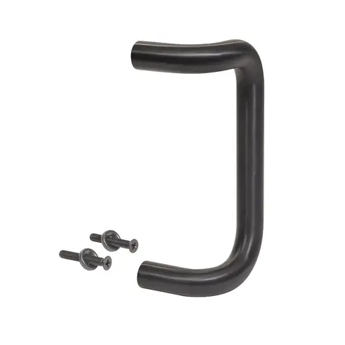 8" Oil Rubbed Bronze Solid Offset Pull Handle