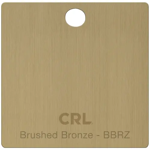 Brushed Bronze Color Chip Brushed Bronze Color Chip
