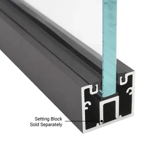 2-1/8" x 1-5/8" Narrow Width Deep Channel - 240" Length - Dark Bronze Anodized 2-1/8" x 1-5/8" Narrow Width Deep Channel - 240" Length - Dark Bronze Anodized