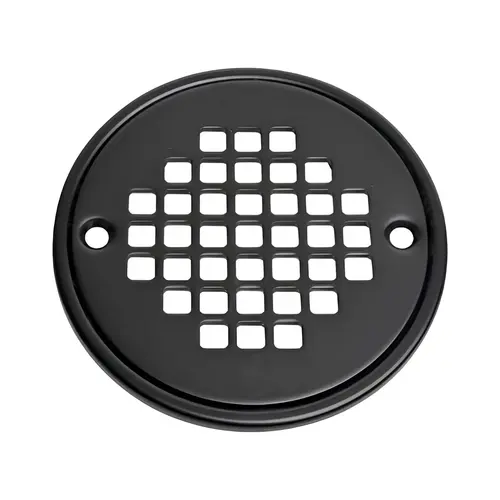 STRAINER SCREW-IN ROUND MATBLK