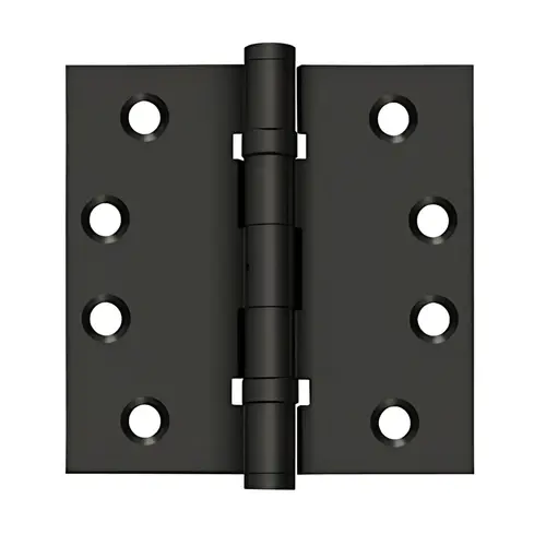 5 X 5 Square Solid Brass Heavy Duty Ball Bearing Hinge Flat Black Finish Pair 5 X 5 Square Solid Brass Heavy Duty Ball Bearing Hinge Flat Black Finish Pair