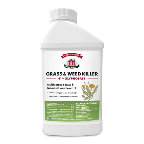 41% Glyphosate Farm General Grass & Weed Killer - 32 oz.