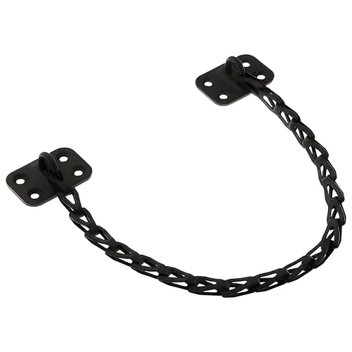 Transom Chain, Steel Material, 12" Length, Paint Black Finish Transom Chain, Steel Material, 12" Length, Paint Black Finish