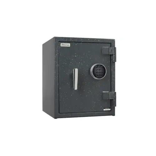 Fire Safe UL 2 Hour USA, Charcoal Gray with Chrome Hardware, ESL10XL Electronic Keypad, 246lb Fire Safe UL 2 Hour USA, Charcoal Gray with Chrome Hardware, ESL10XL Electronic Keypad, 246lb