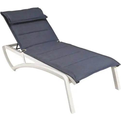 Sunset Comfort Chaise Lounge Madras Blue/gw Sunset Comfort Chaise Lounge Madras Blue/gw