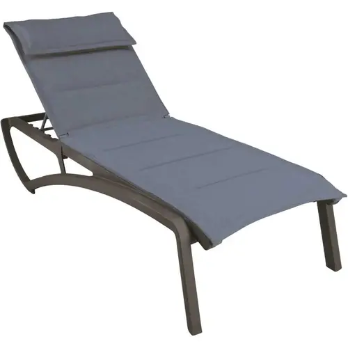 Sunset Comfort Chaise Lounge Madras Blue/vb