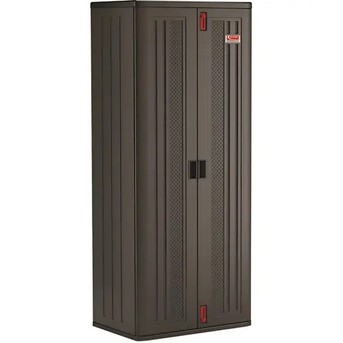 Tall 4 Shelf Storage Cabinet