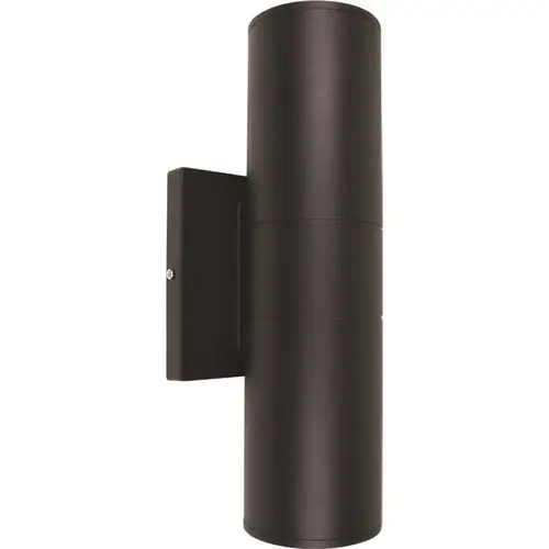 Nuvo Black Two-Light LED Large Up/down Sconce Fixture Nuvo Black Two-Light LED Large Up/down Sconce Fixture