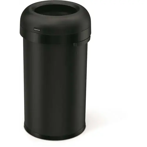 60l 16 Gal. Bullet Open Top Can Matte Black 60l 16 Gal. Bullet Open Top Can Matte Black