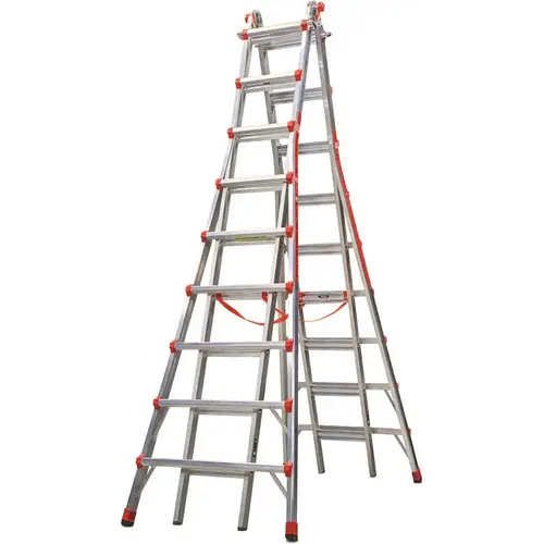 17 ft High, Type IA Rating, Aluminum Telescoping Ladder