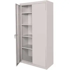 SANDUSKY CA41361872-05 Locking Steel Storage Cabinet: 36" Wide, 18" Deep, 72" High